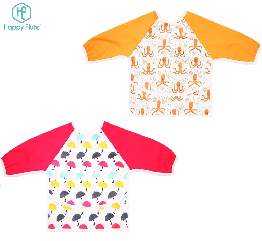waterproof baby bibs with sleeves
